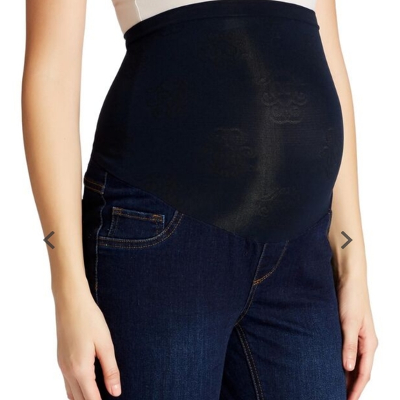 ⬇️ CCO Jessica Simpson maternity jeans, skinny, dark wash - Picture 2 of 8